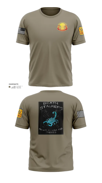 5-4 ADA A BTRY 3rd PLT 45345597 Short Sleeve Performance Shirt - 10