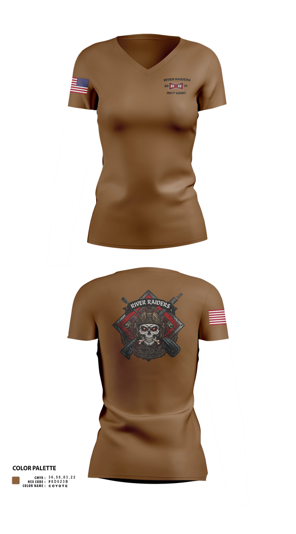 Womens Short Sleeve Vneck Shirt, 361st MRB, Army, Teamtime, Team time, sublimation, custom sports apparel, team uniforms, spirit wear, spiritwear, sports uniforms, custom shirts, team store, custom team store, fundraiser sports, apparel fundraiser