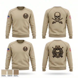 Crew Neck Sweatshirt, F CO 3-172 IBCT, Army, Teamtime, Team time, sublimation, custom sports apparel, team uniforms, spirit wear, spiritwear, sports uniforms, custom shirts, team store, custom team store, fundraiser sports, apparel fundraiser