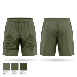 Athletic Shorts With Pockets, Crawford county investigations bureau, Police, Teamtime, Team time, sublimation, custom sports apparel, team uniforms, spirit wear, spiritwear, sports uniforms, custom shirts, team store, custom team store, fundraiser sports, apparel fundraiser