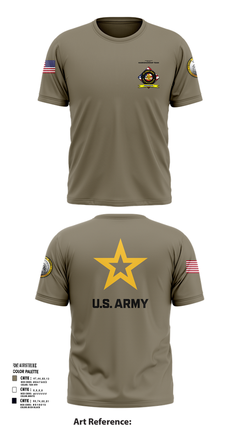 Short Sleeve Performance Shirt, University of Toledo Army Marksmanship Unit, Army, Teamtime, Team time, sublimation, custom sports apparel, team uniforms, spirit wear, spiritwear, sports uniforms, custom shirts, team store, custom team store, fundraiser sports, apparel fundraiser