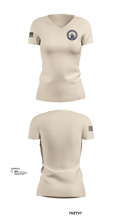 psc 8330314 Women's Short Sleeve V-neck Shirt - 104