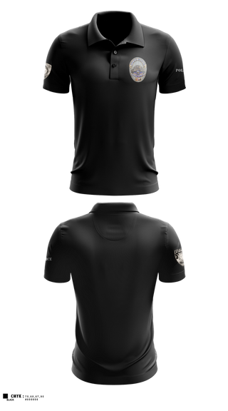 Short Sleeve Performance Polo, Ridgecrest Police Department, Police, Teamtime, Team time, sublimation, custom sports apparel, team uniforms, spirit wear, spiritwear, sports uniforms, custom shirts, team store, custom team store, fundraiser sports, apparel fundraiser