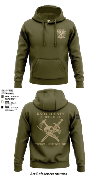 Hoodie, KNOX COUNTY SHERIFF’S OFFICE TACTICAL RESPONSE UNIT, Police, Teamtime, Team time, sublimation, custom sports apparel, team uniforms, spirit wear, spiritwear, sports uniforms, custom shirts, team store, custom team store, fundraiser sports, apparel fundraiser