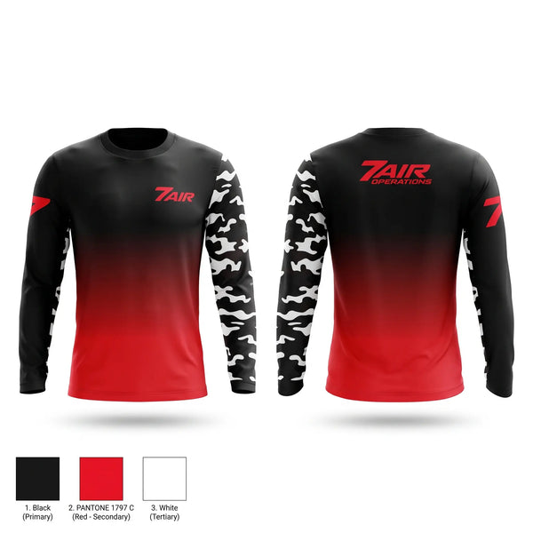 Long Sleeve Performance Shirt, 7Air, , Teamtime, Team time, sublimation, custom sports apparel, team uniforms, spirit wear, spiritwear, sports uniforms, custom shirts, team store, custom team store, fundraiser sports, apparel fundraiser