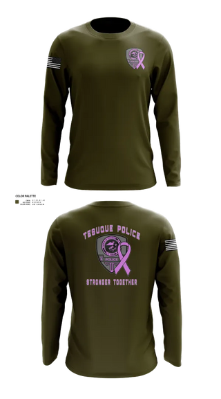 Long Sleeve Performance Shirt, Tesuque Police Dept, , Teamtime, Team time, sublimation, custom sports apparel, team uniforms, spirit wear, spiritwear, sports uniforms, custom shirts, team store, custom team store, fundraiser sports, apparel fundraiser