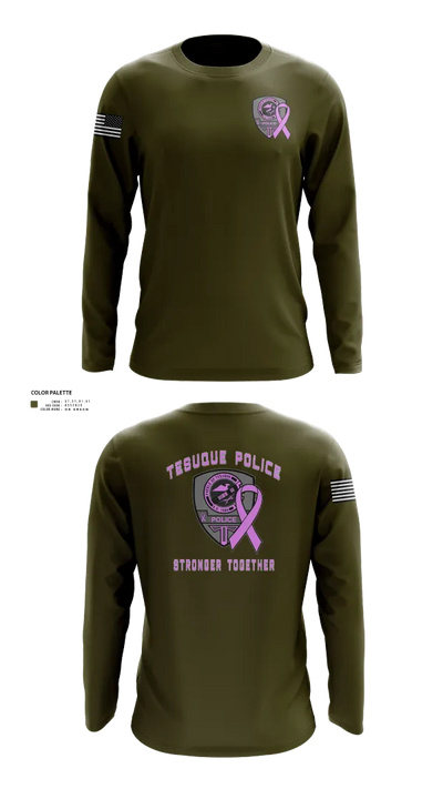 Tesuque Police Dept 47912639 Long Sleeve Performance Shirt 23