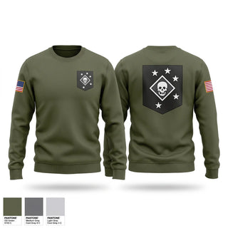 Crew Neck Sweatshirt, Amphibous Raid EWTGPAC, Marines, Teamtime, Team time, sublimation, custom sports apparel, team uniforms, spirit wear, spiritwear, sports uniforms, custom shirts, team store, custom team store, fundraiser sports, apparel fundraiser