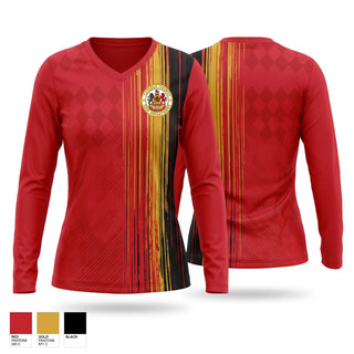 Womens Long Sleeve Vneck Shirt, FCFD FC, Men's Soccer, Teamtime, Team time, sublimation, custom sports apparel, team uniforms, spirit wear, spiritwear, sports uniforms, custom shirts, team store, custom team store, fundraiser sports, apparel fundraiser
