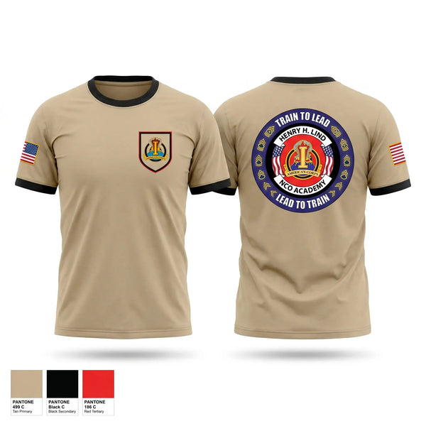 Old School Cotton Feel Shirt, Henry H. Lind NCO Academy, Army, Teamtime, Team time, sublimation, custom sports apparel, team uniforms, spirit wear, spiritwear, sports uniforms, custom shirts, team store, custom team store, fundraiser sports, apparel fundraiser