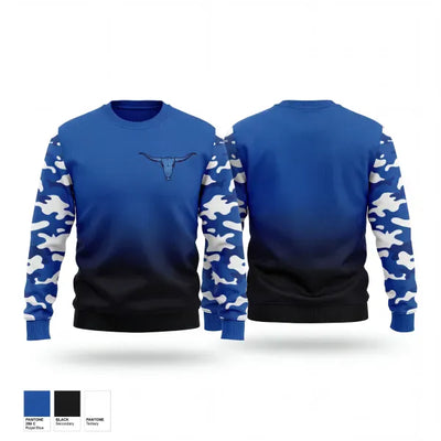Lake Longhorns 63283160 Crew Neck Sweatshirt - 1