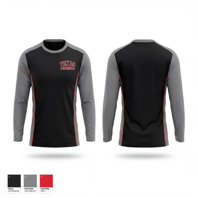 Texas Legends 36975909 Long Sleeve Performance Shirt 1