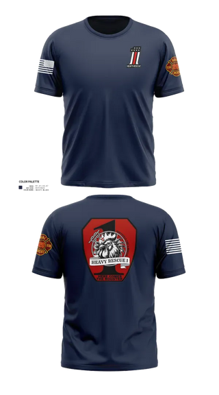 Short Sleeve Performance Shirt, HFR Heavy Rescue, Fire Department, Teamtime, Team time, sublimation, custom sports apparel, team uniforms, spirit wear, spiritwear, sports uniforms, custom shirts, team store, custom team store, fundraiser sports, apparel fundraiser