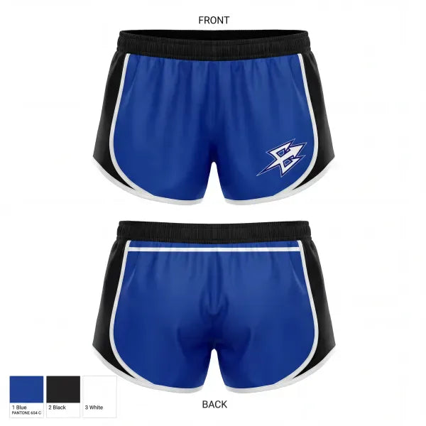 Womens Shorts, Epping Track and Field, Track & Field, Teamtime, Team time, sublimation, custom sports apparel, team uniforms, spirit wear, spiritwear, sports uniforms, custom shirts, team store, custom team store, fundraiser sports, apparel fundraiser