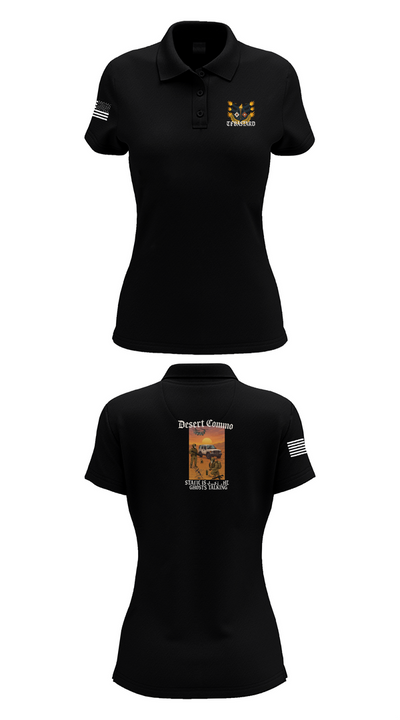 Task Force Bataan 77589925 Women's Short Sleeve Performance Polo  - 35
