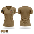 RAID PLATOON Women's Short Sleeve V-neck Shirt - 1