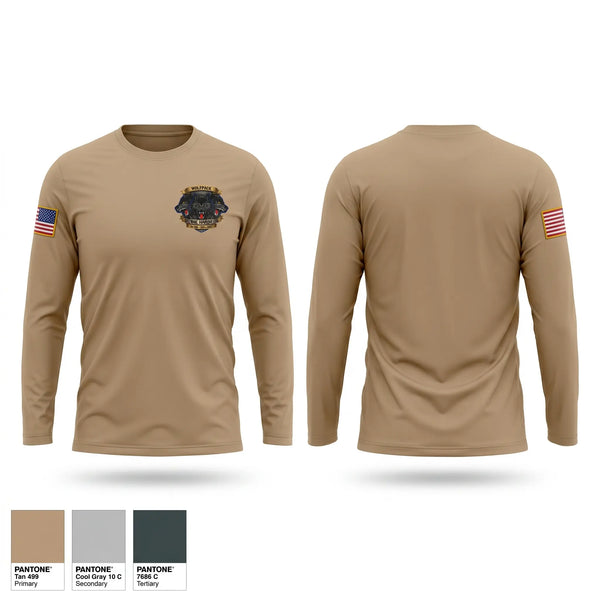 Long Sleeve Performance Shirt, 1 BN - 309 RGT, Army, Teamtime, Team time, sublimation, custom sports apparel, team uniforms, spirit wear, spiritwear, sports uniforms, custom shirts, team store, custom team store, fundraiser sports, apparel fundraiser