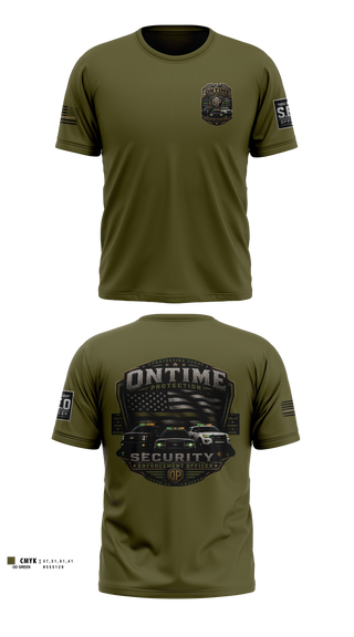 Old School Cotton Feel Shirt, On time protection, , Teamtime, Team time, sublimation, custom sports apparel, team uniforms, spirit wear, spiritwear, sports uniforms, custom shirts, team store, custom team store, fundraiser sports, apparel fundraiser