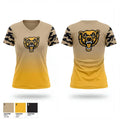 Canton Bears 77967184 Women's Short Sleeve V-neck Shirt - 1