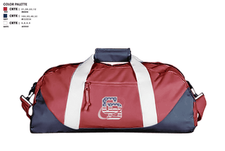 Duffle Bag, Minuteman, Women's Basketball, Teamtime, Team time, sublimation, custom sports apparel, team uniforms, spirit wear, spiritwear, sports uniforms, custom shirts, team store, custom team store, fundraiser sports, apparel fundraiser