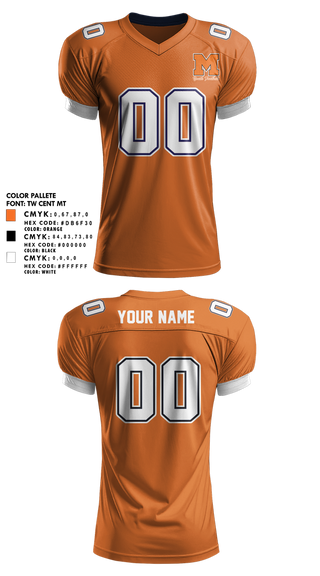 Football Jersey, Molalla Football, , Teamtime, Team time, sublimation, custom sports apparel, team uniforms, spirit wear, spiritwear, sports uniforms, custom shirts, team store, custom team store, fundraiser sports, apparel fundraiser