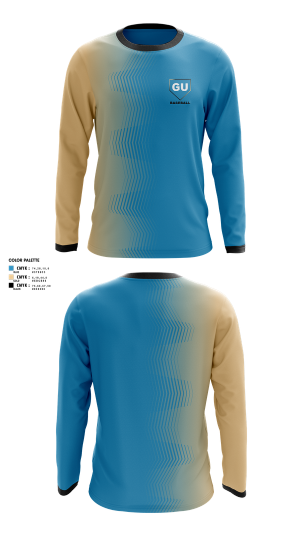 Long Sleeve Performance Shirt, Glove ultimate, Baseball, Teamtime, Team time, sublimation, custom sports apparel, team uniforms, spirit wear, spiritwear, sports uniforms, custom shirts, team store, custom team store, fundraiser sports, apparel fundraiser