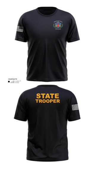 Short Sleeve Performance Shirt, Arkansas State Police Bomb Squad, , Teamtime, Team time, sublimation, custom sports apparel, team uniforms, spirit wear, spiritwear, sports uniforms, custom shirts, team store, custom team store, fundraiser sports, apparel fundraiser