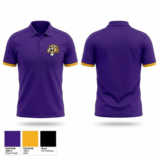 Short Sleeve Performance Polo, Dupree Tigers, Women's Volleyball, Teamtime, Team time, sublimation, custom sports apparel, team uniforms, spirit wear, spiritwear, sports uniforms, custom shirts, team store, custom team store, fundraiser sports, apparel fundraiser