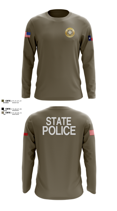 Texas Alcoholic Beverage Commission 30921681 Long Sleeve Performance Shirt 102