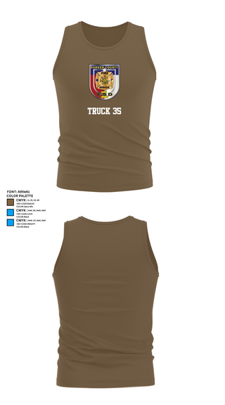 Tank Top, Truck 35, , Teamtime, Team time, sublimation, custom sports apparel, team uniforms, spirit wear, spiritwear, sports uniforms, custom shirts, team store, custom team store, fundraiser sports, apparel fundraiser