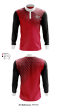 Red Springs Red Devils 1558638 Quarter Zip Jacket - 3