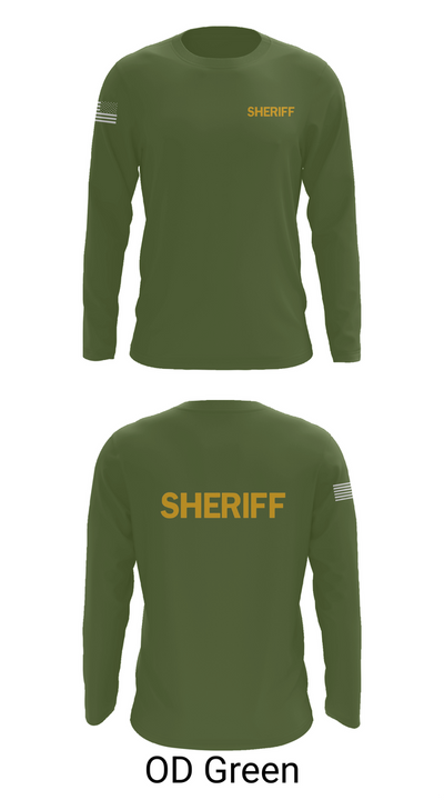 Dorchester County Sheriffs office 81126244 Long Sleeve Performance Shirt 44
