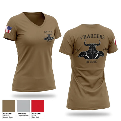 Womens Short Sleeve Vneck Shirt, Charger, Army, Teamtime, Team time, sublimation, custom sports apparel, team uniforms, spirit wear, spiritwear, sports uniforms, custom shirts, team store, custom team store, fundraiser sports, apparel fundraiser