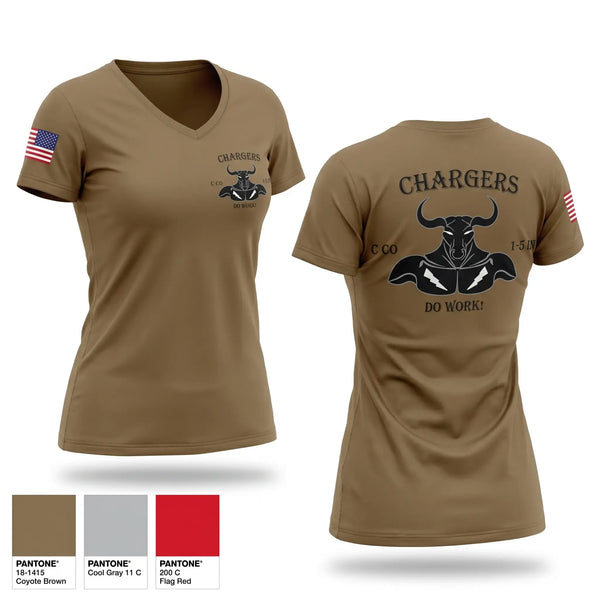 Womens Short Sleeve Vneck Shirt, Charger, Army, Teamtime, Team time, sublimation, custom sports apparel, team uniforms, spirit wear, spiritwear, sports uniforms, custom shirts, team store, custom team store, fundraiser sports, apparel fundraiser