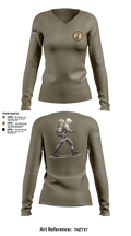 7th special force group Women's Long Sleeve V-neck Shirt - 1