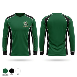 Long Sleeve Performance Shirt, Green Machine, Baseball, Teamtime, Team time, sublimation, custom sports apparel, team uniforms, spirit wear, spiritwear, sports uniforms, custom shirts, team store, custom team store, fundraiser sports, apparel fundraiser