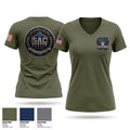 SAC Police Instructor Women's Short Sleeve V-neck Shirt - 1