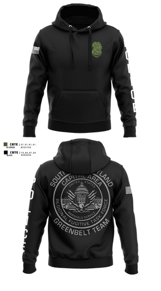 Hoodie, Forest Heights Police, Police, Teamtime, Team time, sublimation, custom sports apparel, team uniforms, spirit wear, spiritwear, sports uniforms, custom shirts, team store, custom team store, fundraiser sports, apparel fundraiser