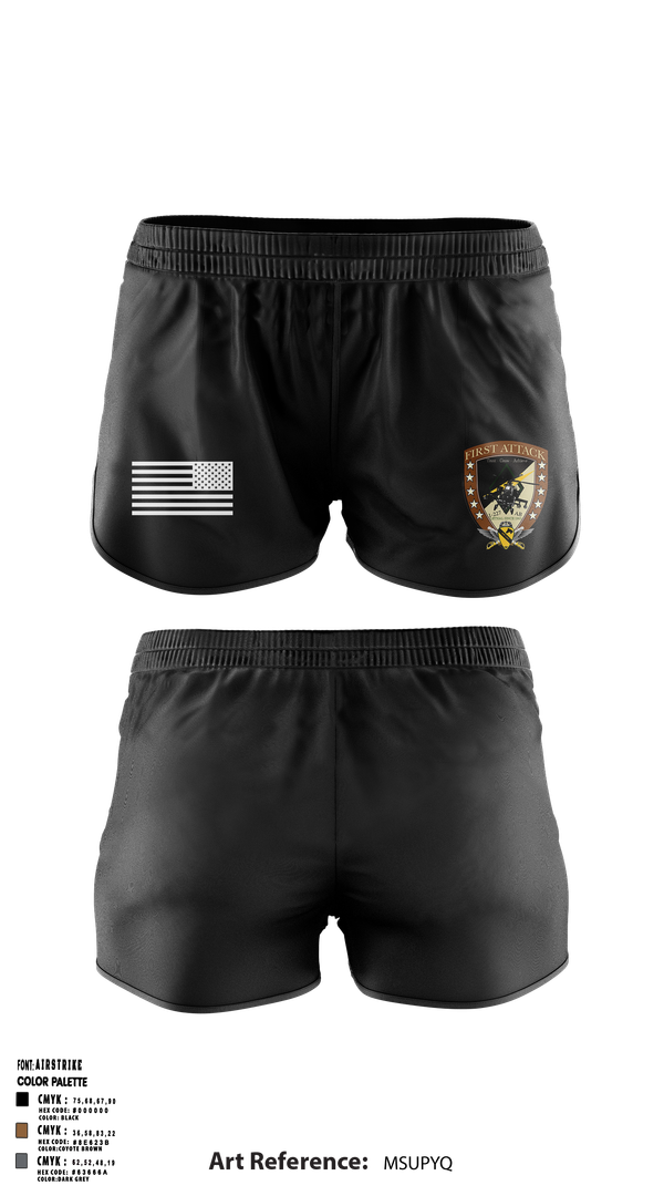 Ranger Panties, Echo Company, 1-227 AB, 1ACB, 1CD, , Teamtime, Team time, sublimation, custom sports apparel, team uniforms, spirit wear, spiritwear, sports uniforms, custom shirts, team store, custom team store, fundraiser sports, apparel fundraiser
