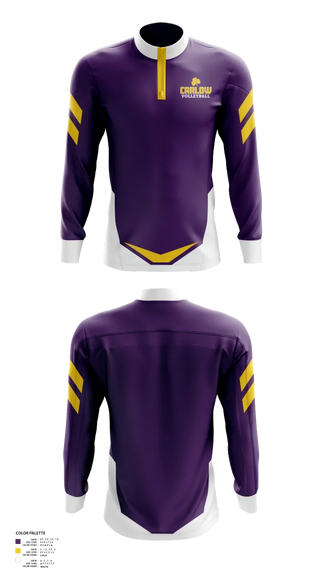 Quarter Zip Jacket, Carlow University Men's Volleyball, Men's Volleyball, Teamtime, Team time, sublimation, custom sports apparel, team uniforms, spirit wear, spiritwear, sports uniforms, custom shirts, team store, custom team store, fundraiser sports, apparel fundraiser