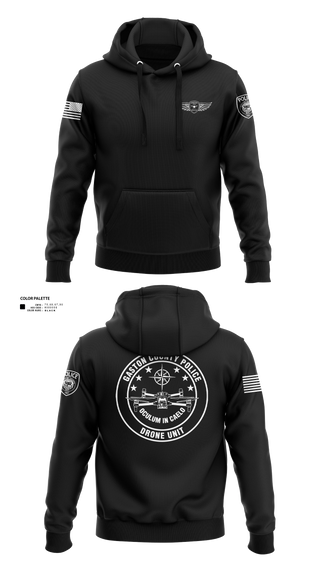Hoodie, Drone Unit, Police, Teamtime, Team time, sublimation, custom sports apparel, team uniforms, spirit wear, spiritwear, sports uniforms, custom shirts, team store, custom team store, fundraiser sports, apparel fundraiser