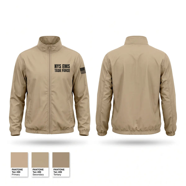 Windbreaker, Nys Ems Task Force, EMS/EMT, Teamtime, Team time, sublimation, custom sports apparel, team uniforms, spirit wear, spiritwear, sports uniforms, custom shirts, team store, custom team store, fundraiser sports, apparel fundraiser