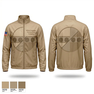 Windbreaker, 902nd Engineer Construction Company, Army, Teamtime, Team time, sublimation, custom sports apparel, team uniforms, spirit wear, spiritwear, sports uniforms, custom shirts, team store, custom team store, fundraiser sports, apparel fundraiser
