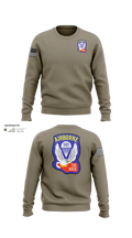 1st Battalion 503rd Infantry Regiment 53542236 Crew Neck Sweatshirt - 23