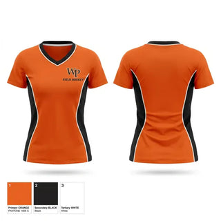 Womens Short Sleeve Vneck Shirt, William Paterson Field Hockey, Field Hockey, Teamtime, Team time, sublimation, custom sports apparel, team uniforms, spirit wear, spiritwear, sports uniforms, custom shirts, team store, custom team store, fundraiser sports, apparel fundraiser