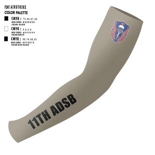Arm Sleeve, 11th ADSB, Army, Teamtime, Team time, sublimation, custom sports apparel, team uniforms, spirit wear, spiritwear, sports uniforms, custom shirts, team store, custom team store, fundraiser sports, apparel fundraiser