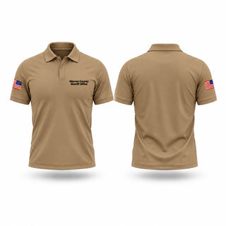 Short Sleeve Performance Polo, Warren County Sheriff Office, Police, Teamtime, Team time, sublimation, custom sports apparel, team uniforms, spirit wear, spiritwear, sports uniforms, custom shirts, team store, custom team store, fundraiser sports, apparel fundraiser
