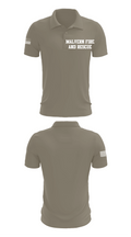 Malvern fire and rescue 34098809 Short Sleeve Performance Polo - 5