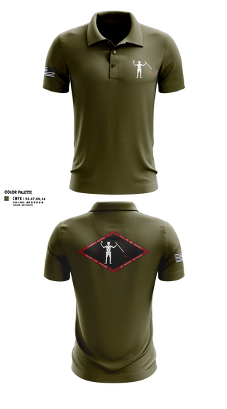 Short Sleeve Performance Polo, BTRY C, 2d LAAD Bn, Marines, Teamtime, Team time, sublimation, custom sports apparel, team uniforms, spirit wear, spiritwear, sports uniforms, custom shirts, team store, custom team store, fundraiser sports, apparel fundraiser