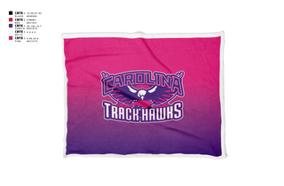 Blanket, Carolina Track Hawks, Track & Field, Teamtime, Team time, sublimation, custom sports apparel, team uniforms, spirit wear, spiritwear, sports uniforms, custom shirts, team store, custom team store, fundraiser sports, apparel fundraiser